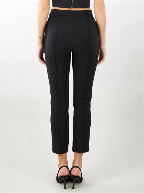 Straight trousers in technical bi-elastic fabric with horsebit Elisabetta Franchi ELISABETTA FRANCHI |  | PA03041E2110